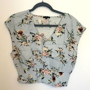 Dynamite Floral Blouse